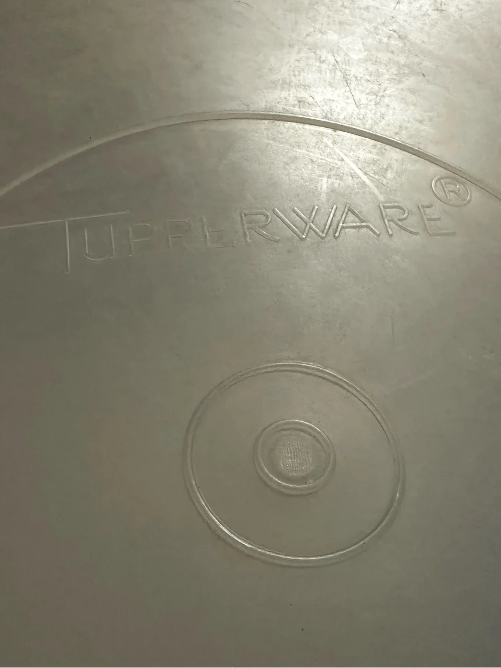 Tupperware Lid